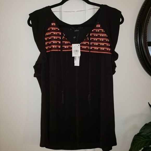 Sanctuary Wild Belle Embroidered Boho Top - Picture 1 of 7